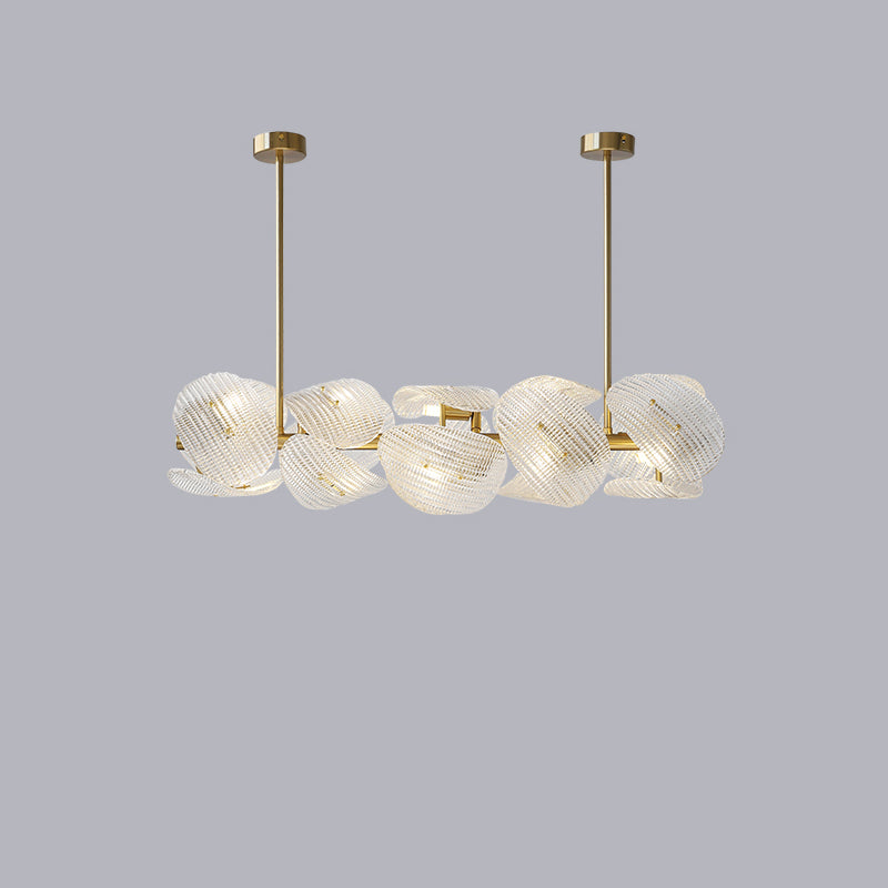 WOMO Petal Glass Chandelier-WM3067