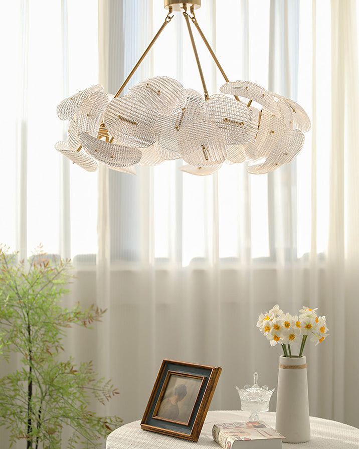 WOMO Petal Glass Chandelier-WM3067