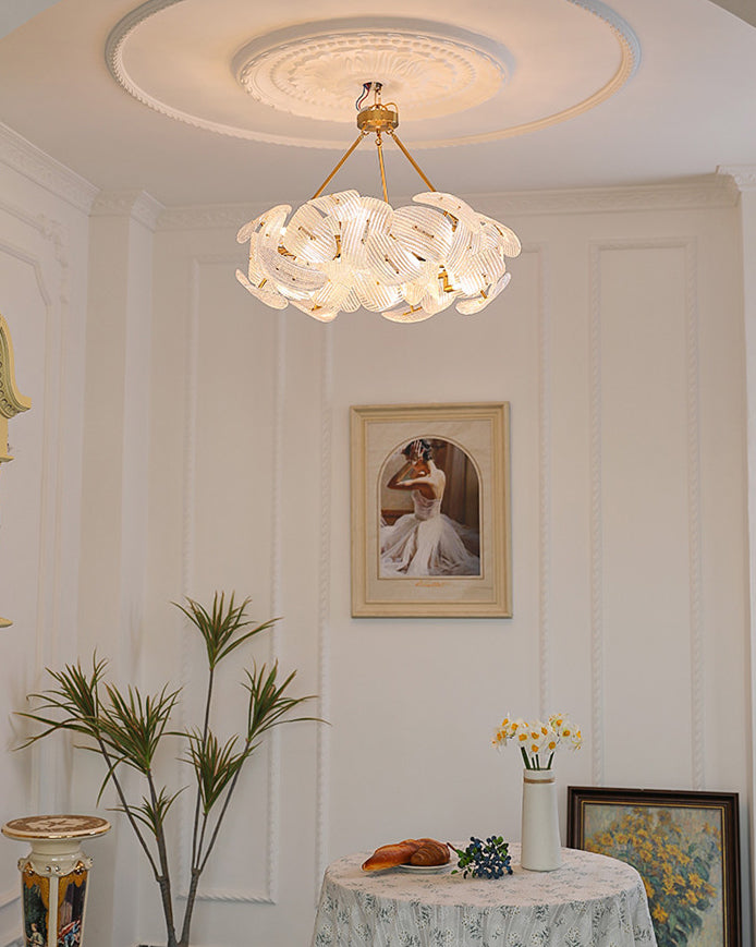 WOMO Petal Glass Chandelier-WM3067