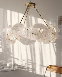 WOMO Petal Glass Chandelier-WM3067