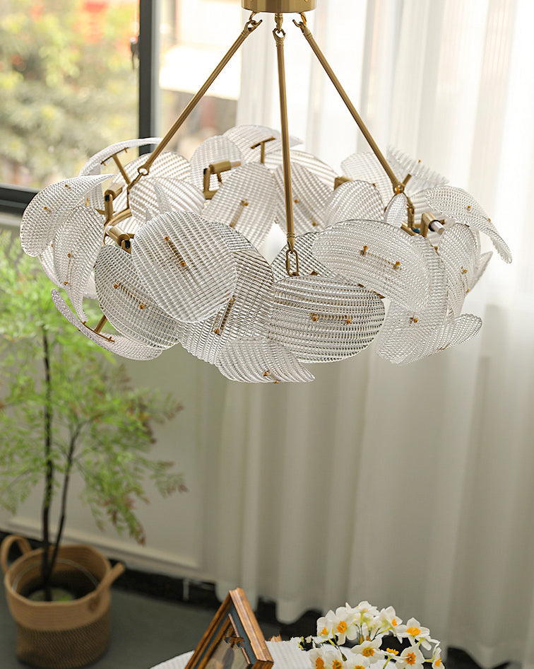 WOMO Petal Glass Chandelier-WM3067