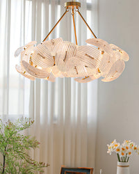 WOMO Petal Glass Chandelier-WM3067