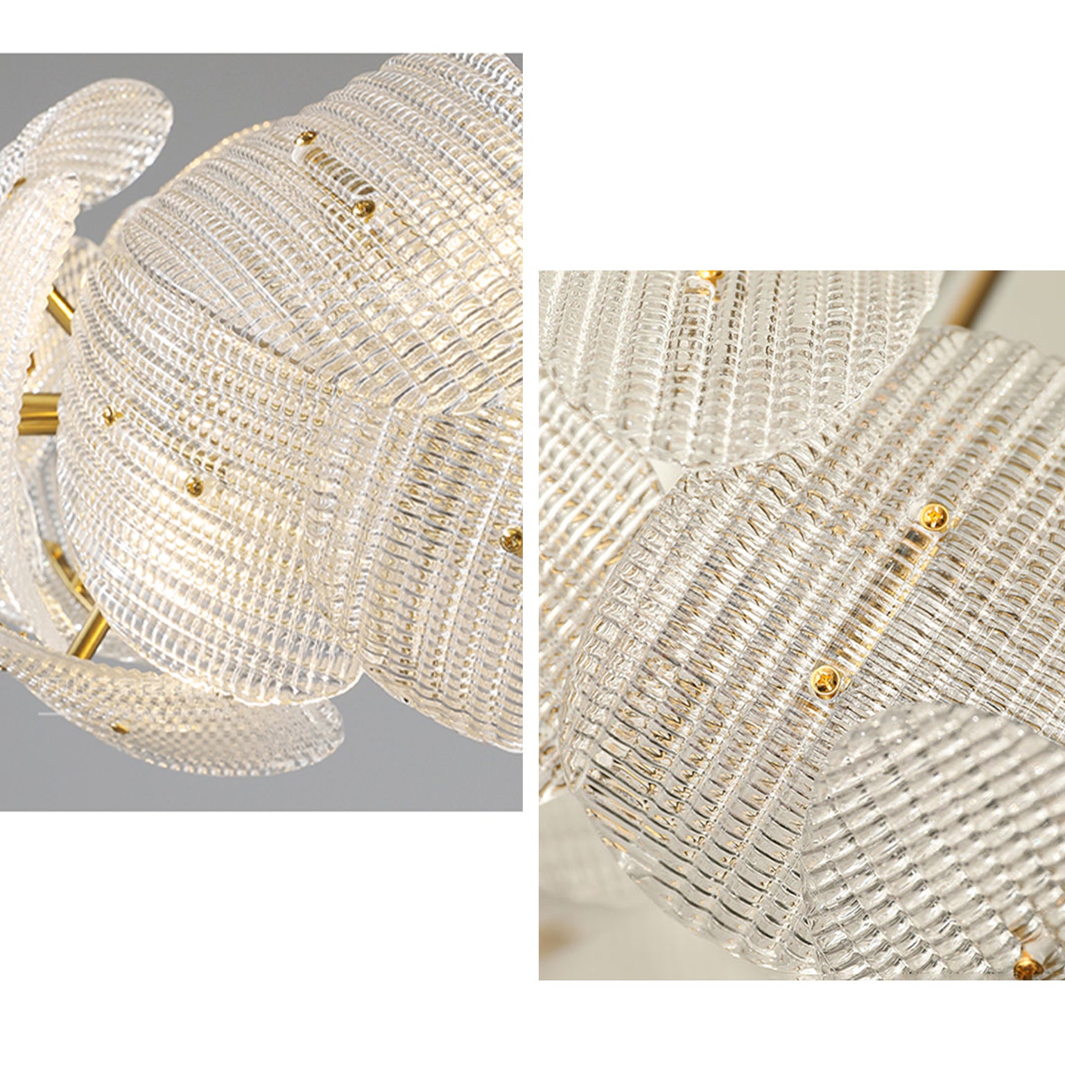 WOMO Petal Glass Chandelier-WM3067