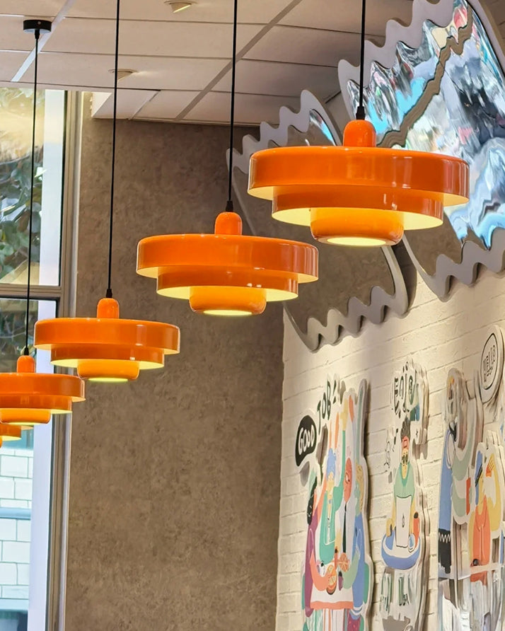 WOMO Colorful 3 Tiered Pendant Light-WM3069