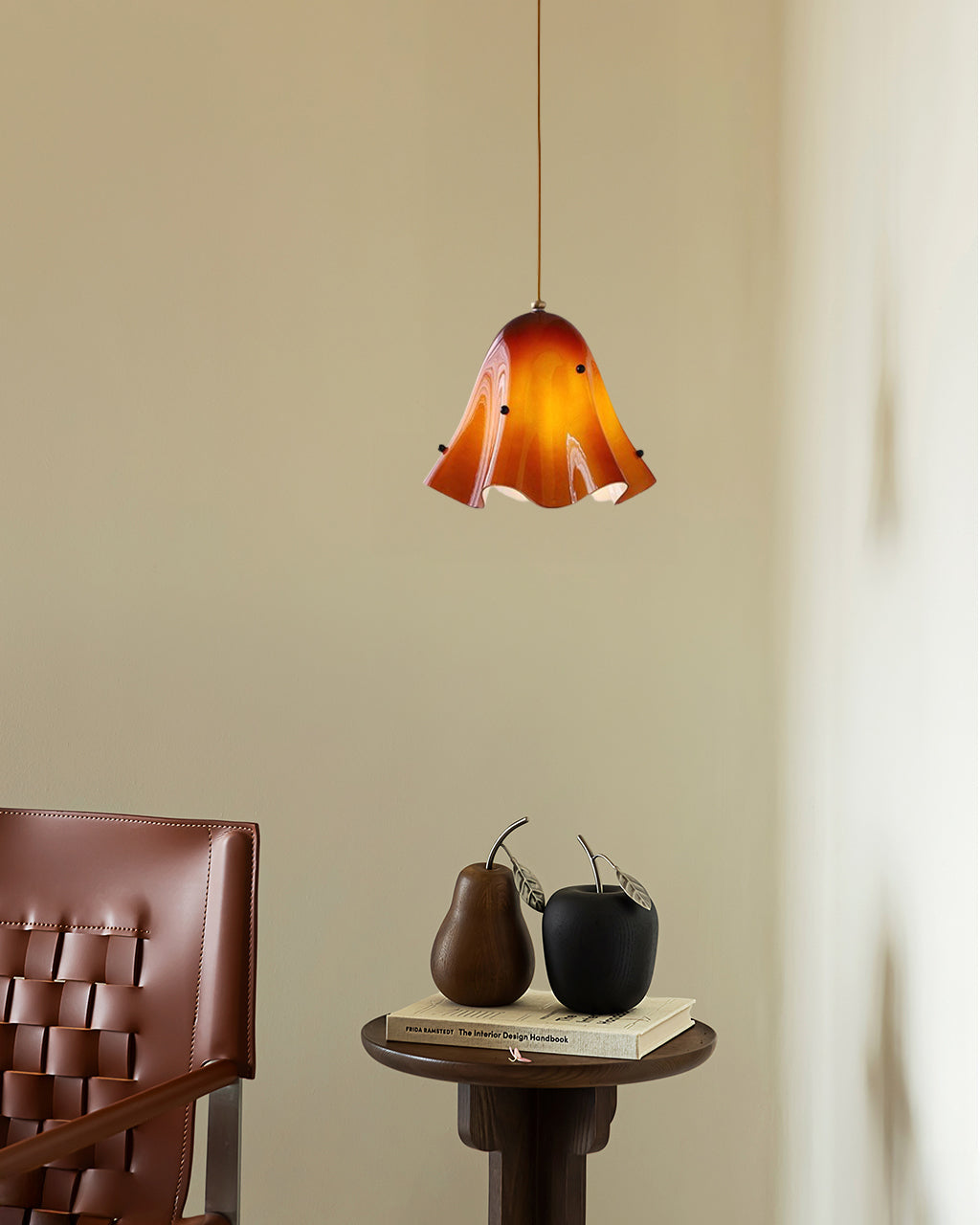 WOMO Flower Glass Pendant Light-WM3071