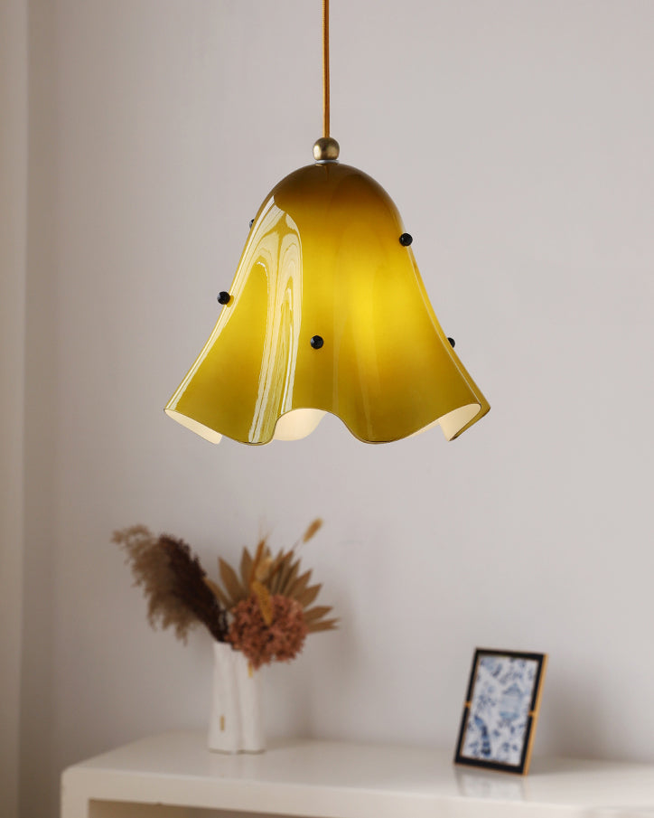 WOMO Flower Glass Pendant Light-WM3071