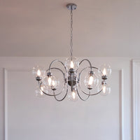 WOMO Glass Globe Pendant Light-WM3073