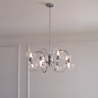 WOMO Glass Globe Pendant Light-WM3073