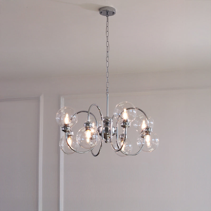 WOMO Glass Globe Pendant Light-WM3073