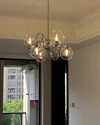WOMO Glass Globe Pendant Light-WM3073