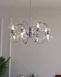 WOMO Glass Globe Pendant Light-WM3073