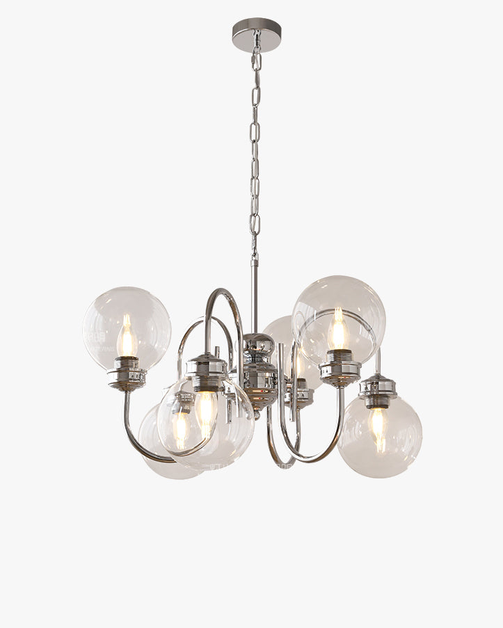 WOMO Glass Globe Pendant Light-WM3073