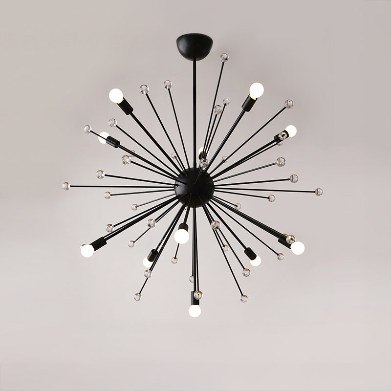 WOMO Flower Globe Chandelier-WM3075