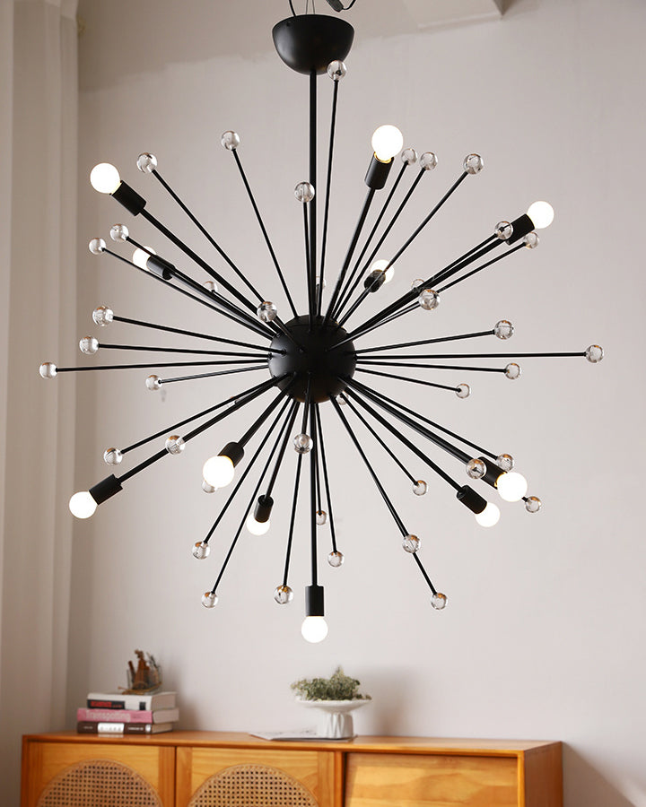 WOMO Flower Globe Chandelier-WM3075