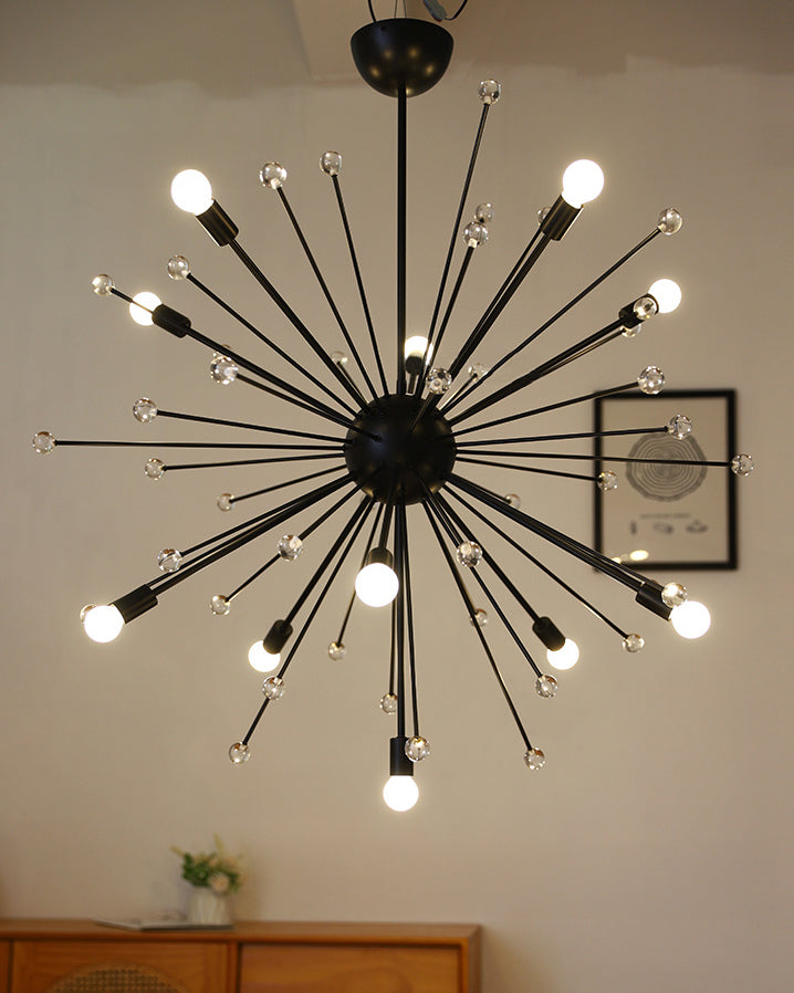 WOMO Flower Globe Chandelier-WM3075