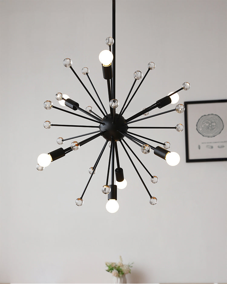 WOMO Flower Globe Chandelier-WM3075