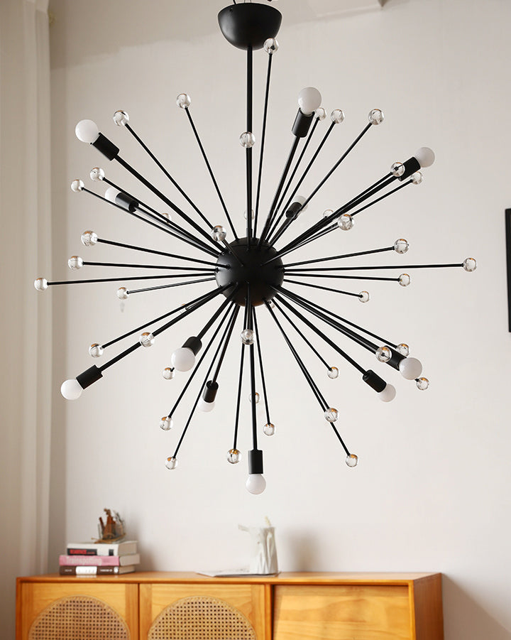 WOMO Flower Globe Chandelier-WM3075
