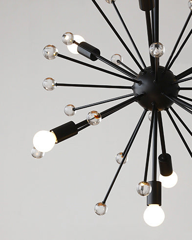 WOMO Flower Globe Chandelier-WM3075