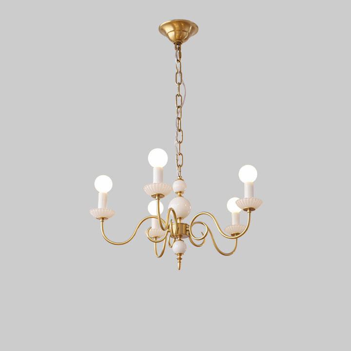 WOMO French Candle Chandelier-WM3078