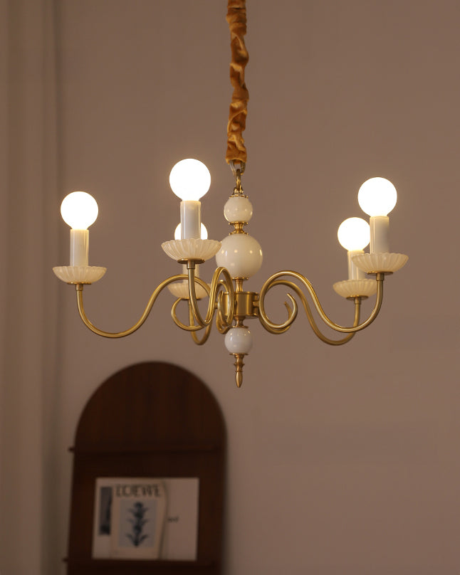 WOMO French Candle Chandelier-WM3078