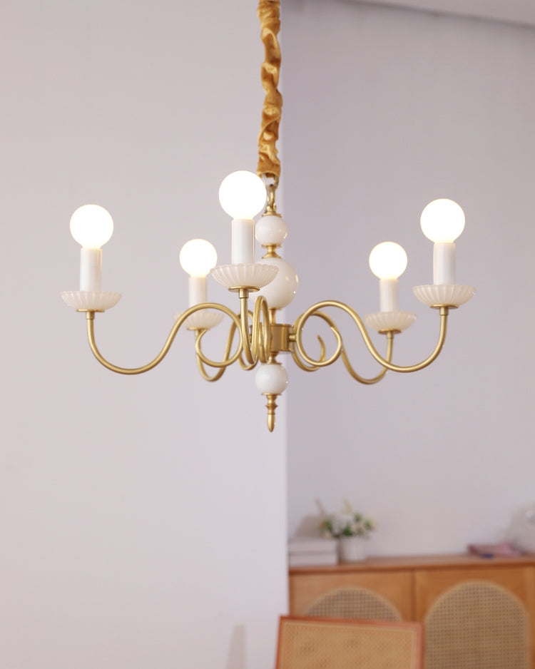 WOMO French Candle Chandelier-WM3078