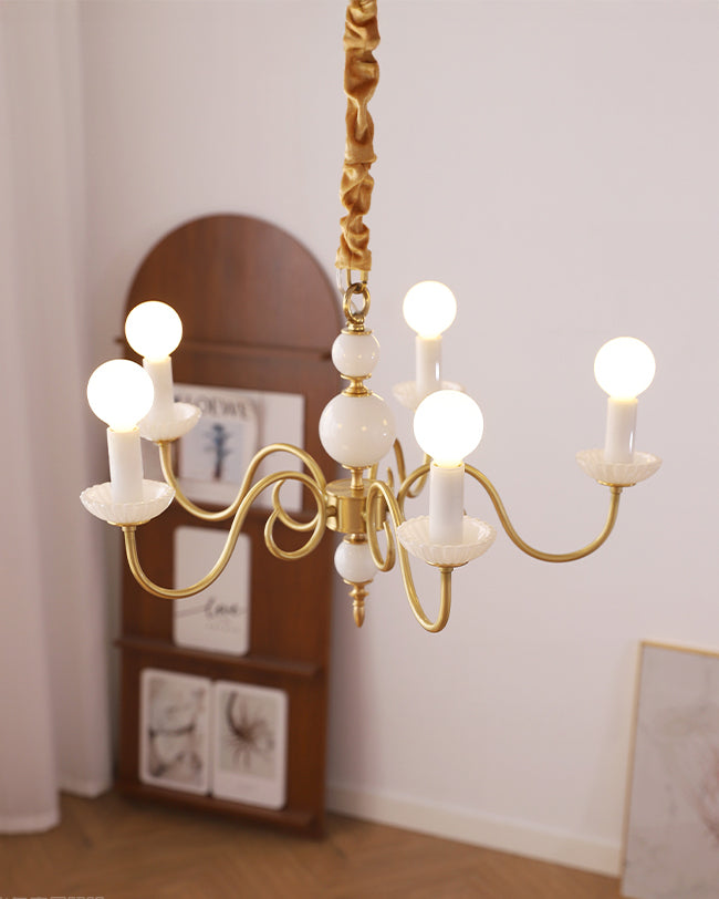 WOMO French Candle Chandelier-WM3078