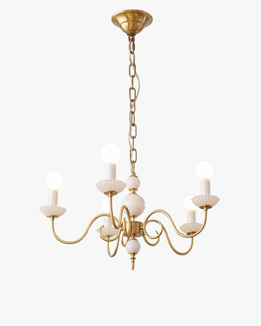 WOMO French Candle Chandelier-WM3078