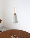 WOMO White Ceramic Pendant Light-WM3079 thumbnail