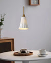 WOMO White Ceramic Pendant Light-WM3079 thumbnail