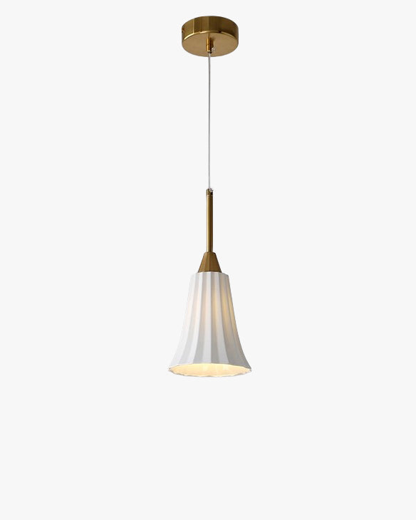 WOMO White Ceramic Pendant Light-WM3079