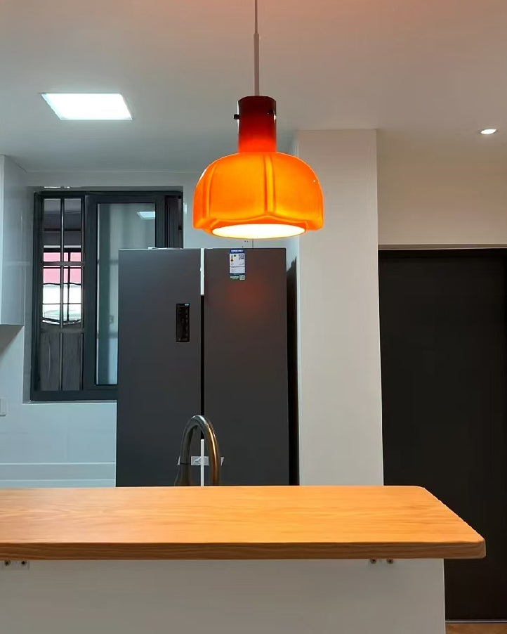 WOMO Flower Glass Pendant Light-WM3080