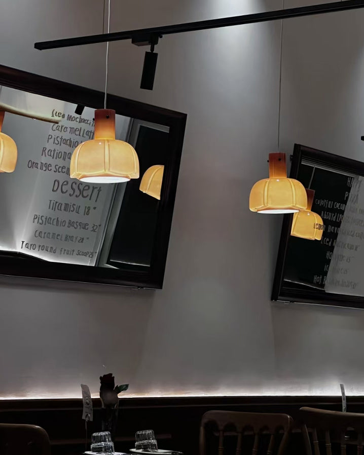 WOMO Flower Glass Pendant Light-WM3080