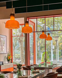 WOMO Flower Glass Pendant Light-WM3080