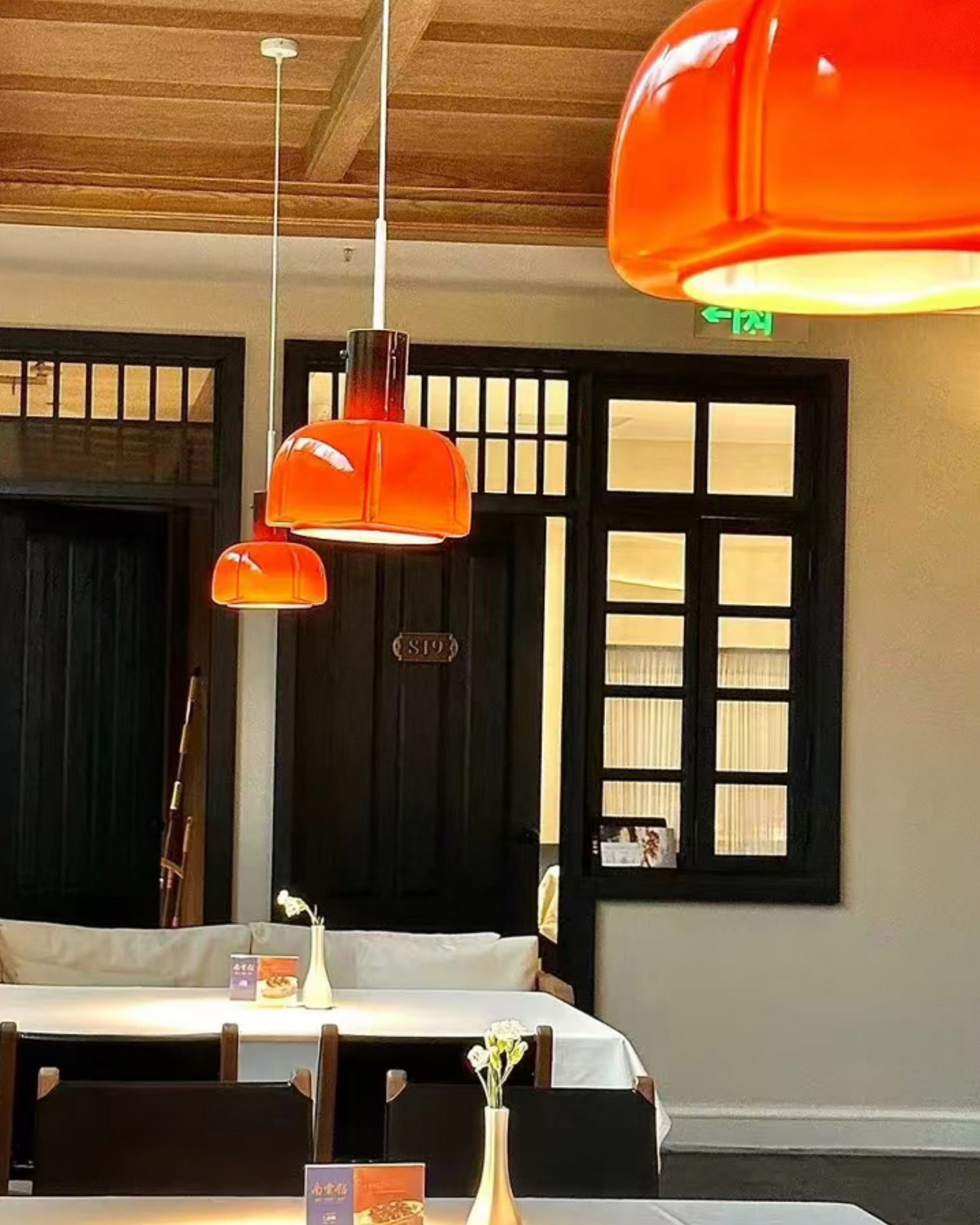 WOMO Flower Glass Pendant Light-WM3080