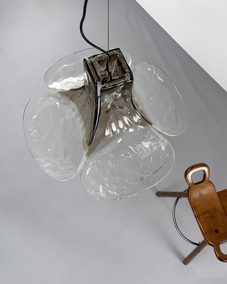 WOMO Ombre Flower Glass Pendant Light-WM3081