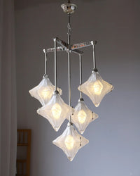 WOMO Multi Star Glass Chandelier-WM3083