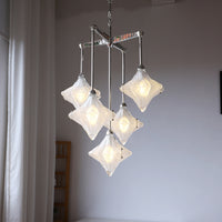 WOMO Multi Star Glass Chandelier-WM3083