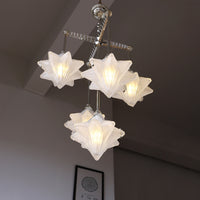 WOMO Multi Star Glass Chandelier-WM3083