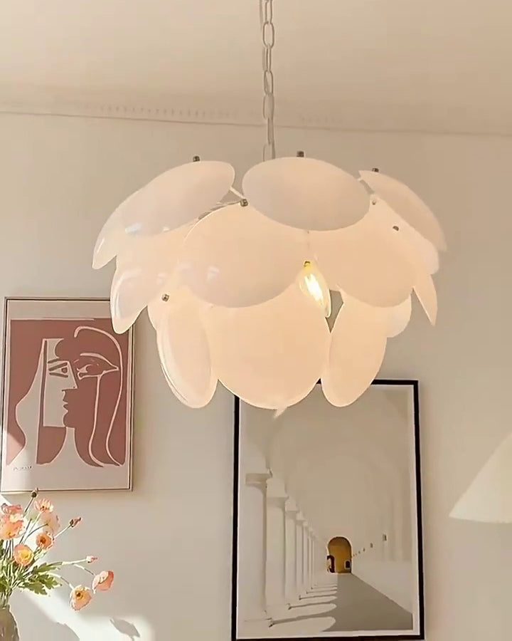 WOMO Petal Glass Chandelier-WM3084