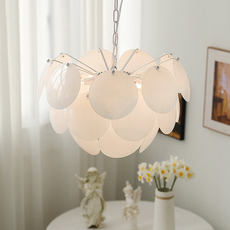 WOMO Petal Glass Chandelier-WM3084