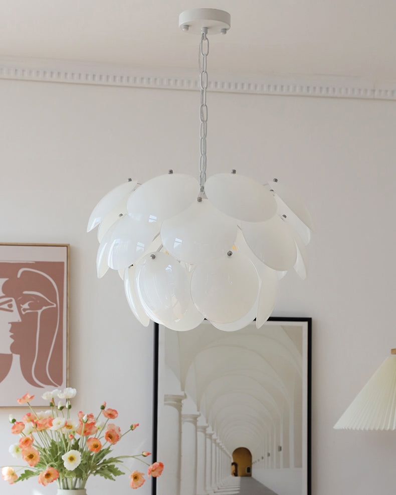 WOMO Petal Glass Chandelier-WM3084