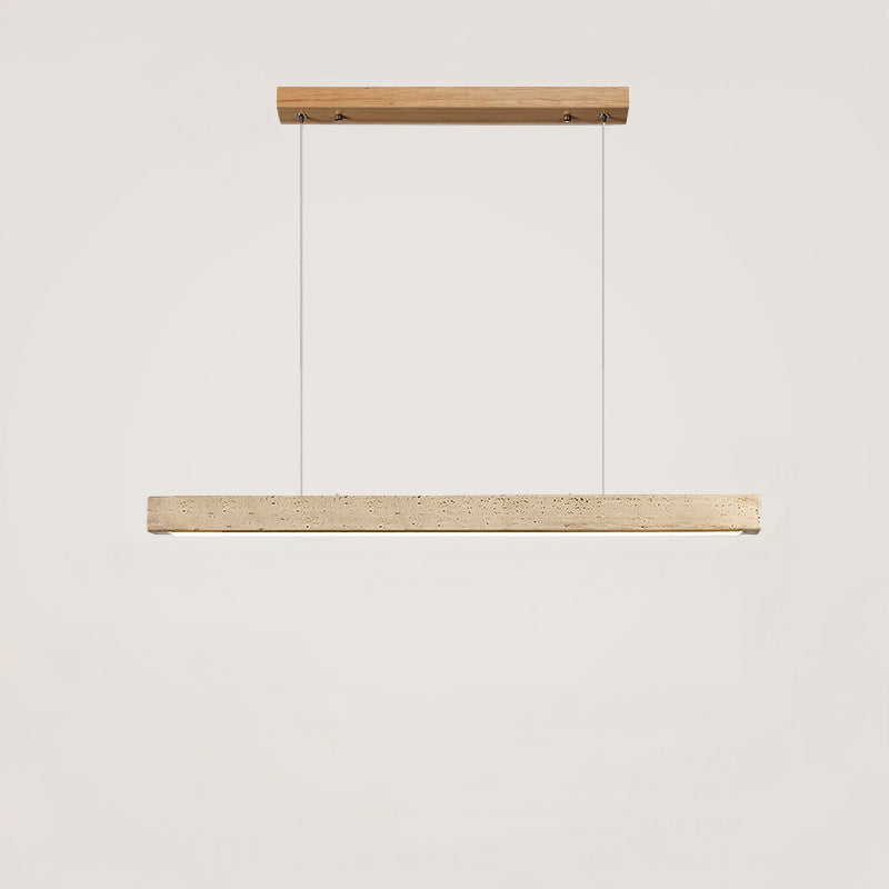 WOMO Linear Travertine Pendant Light-WM3086