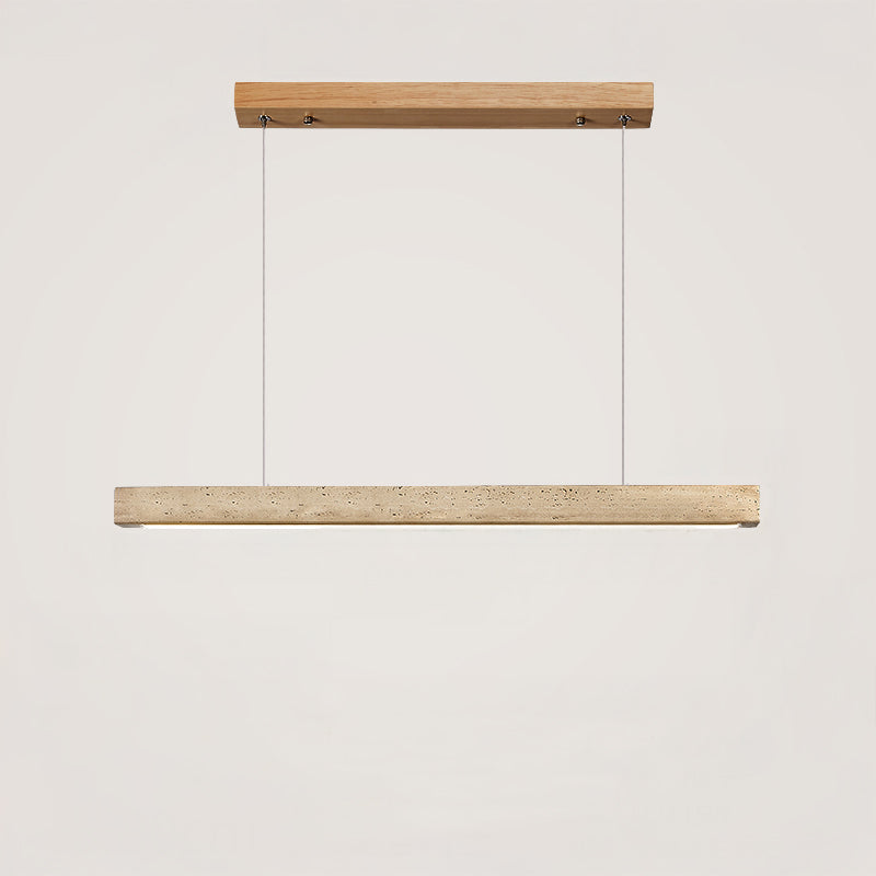 WOMO Linear Travertine Pendant Light-WM3086