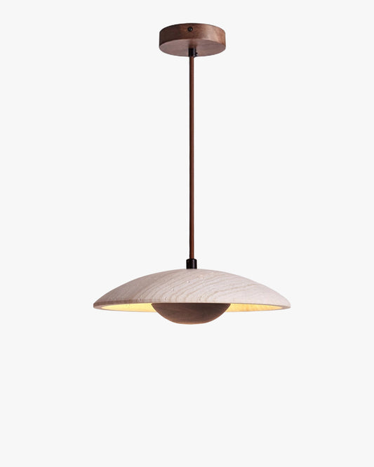 WOMO Dome Travertine Pendant Light-WM3087