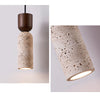 WOMO Dome Wood Travertine Pendant Light-WM3088 thumbnail