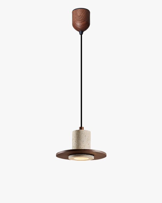 WOMO Hat Travertine Pendant Light-WM3091