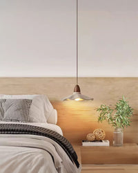 WOMO Wavy Concrete Pendant Light-WM3093