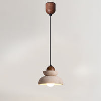 WOMO Dome Travertine Pendant Light-WM3096