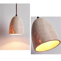 WOMO Dome Travertine Pendant Light-WM3098