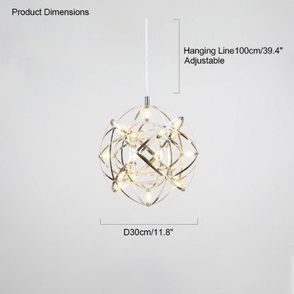 WOMO Starry Globe Chandelier-WM2091